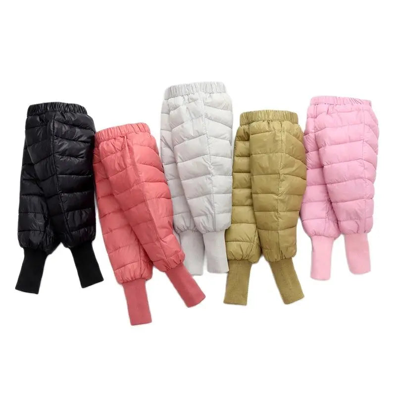 High Quality Kids Ski Down Winter Pants