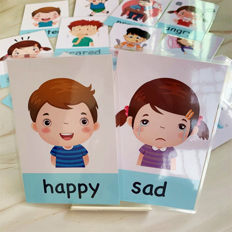 12PCS/Set Baby Learning Flash Card Set