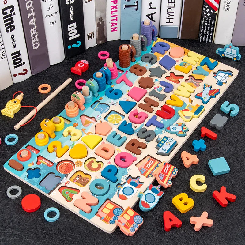 Kids Educational Wooden Busy Board Toys
