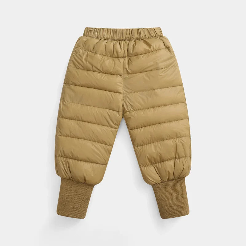 High Quality Kids Ski Down Winter Pants