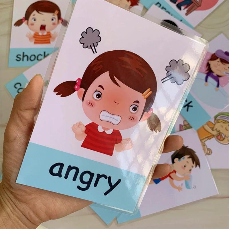 12PCS/Set Baby Learning Flash Card Set