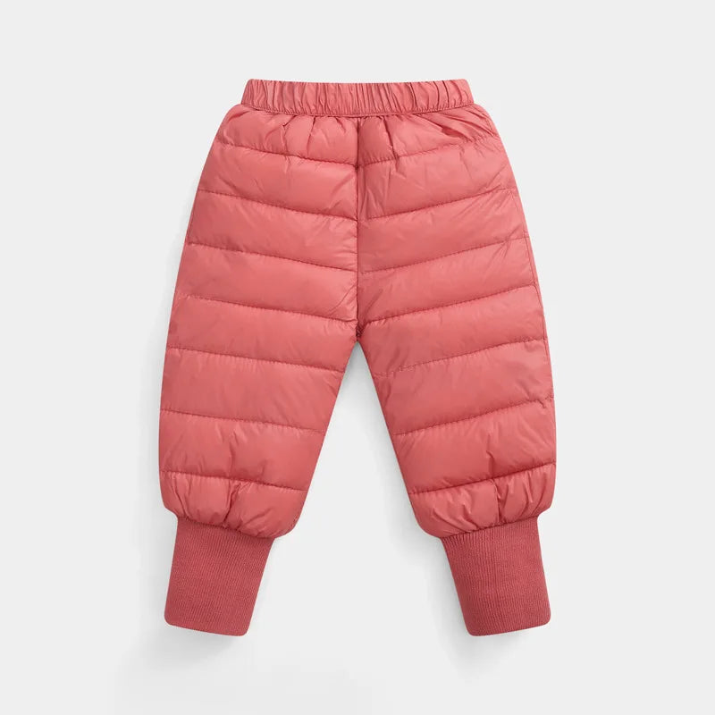High Quality Kids Ski Down Winter Pants