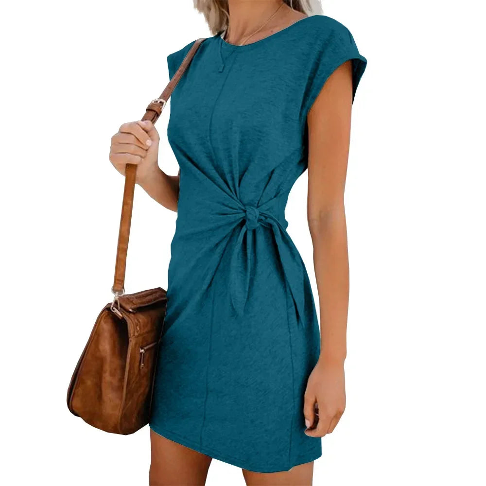 Summer Premama Breastfeeding Short Sleeve Dress