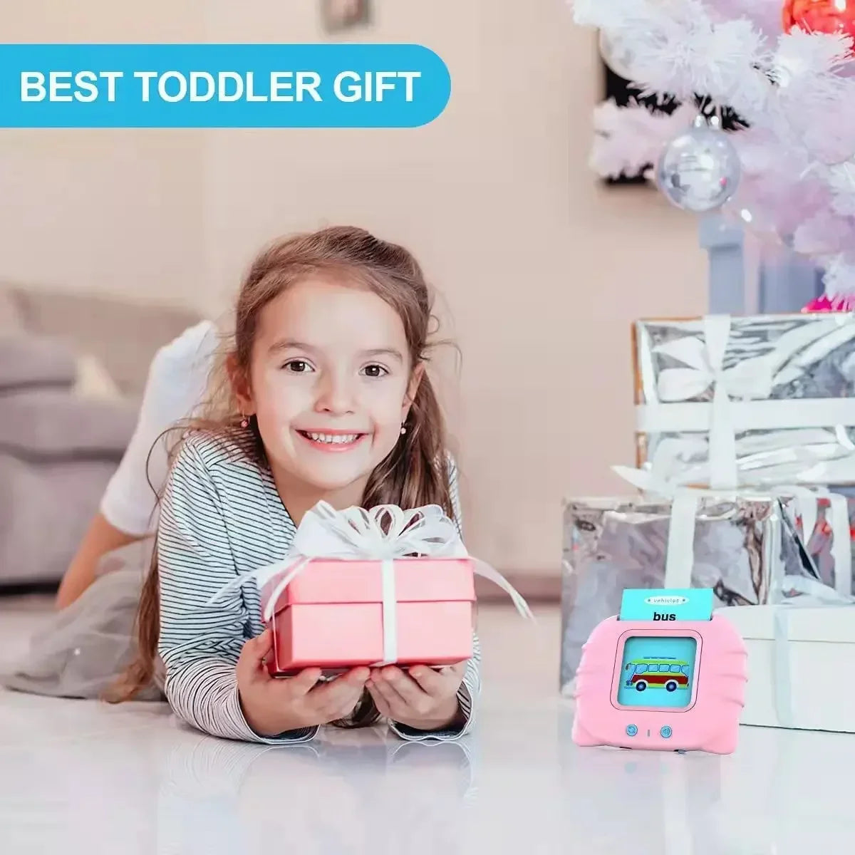 Kids Early Education Audio Electronic Flash Card Reading Machine For Toddlers
