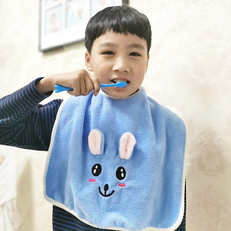 Teeth Brushing Towel for 3-8 Years Kids