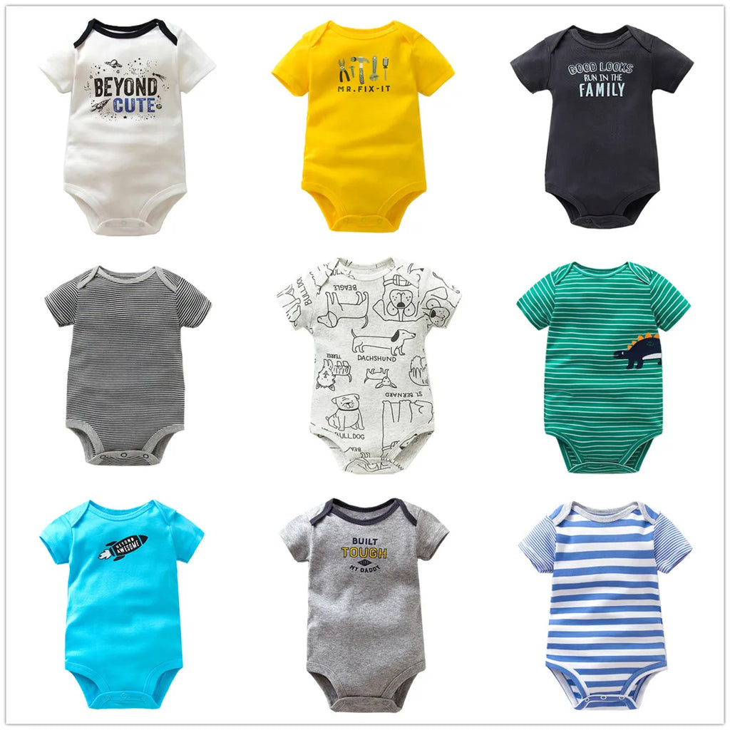 3Pcs Baby Bodysuit Pack