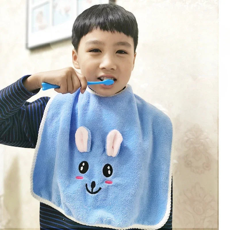 Teeth Brushing Towel for 3-8 Years Kids