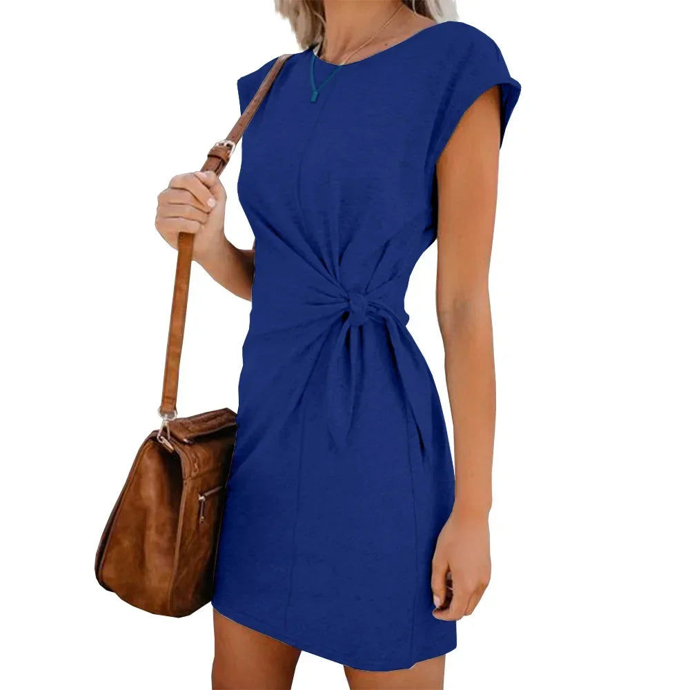 Summer Premama Breastfeeding Short Sleeve Dress