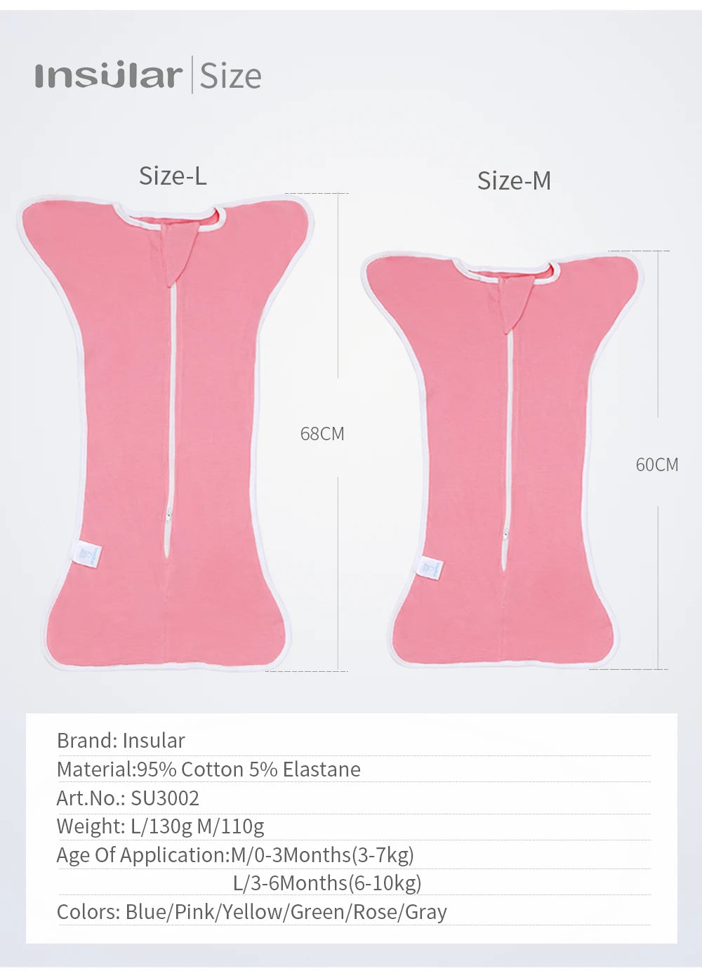 New Cotton Baby Anti-startle Swaddling Sleeping Bag