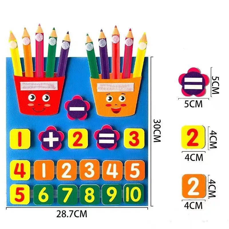 Children's Cartoon Felt Busy Boards
