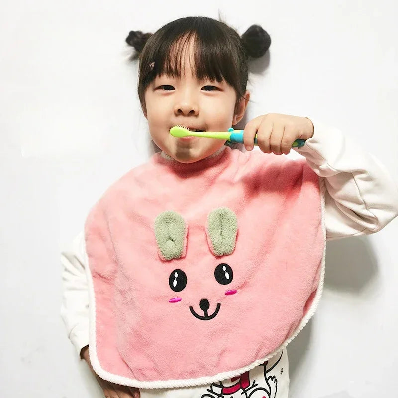 Teeth Brushing Towel for 3-8 Years Kids