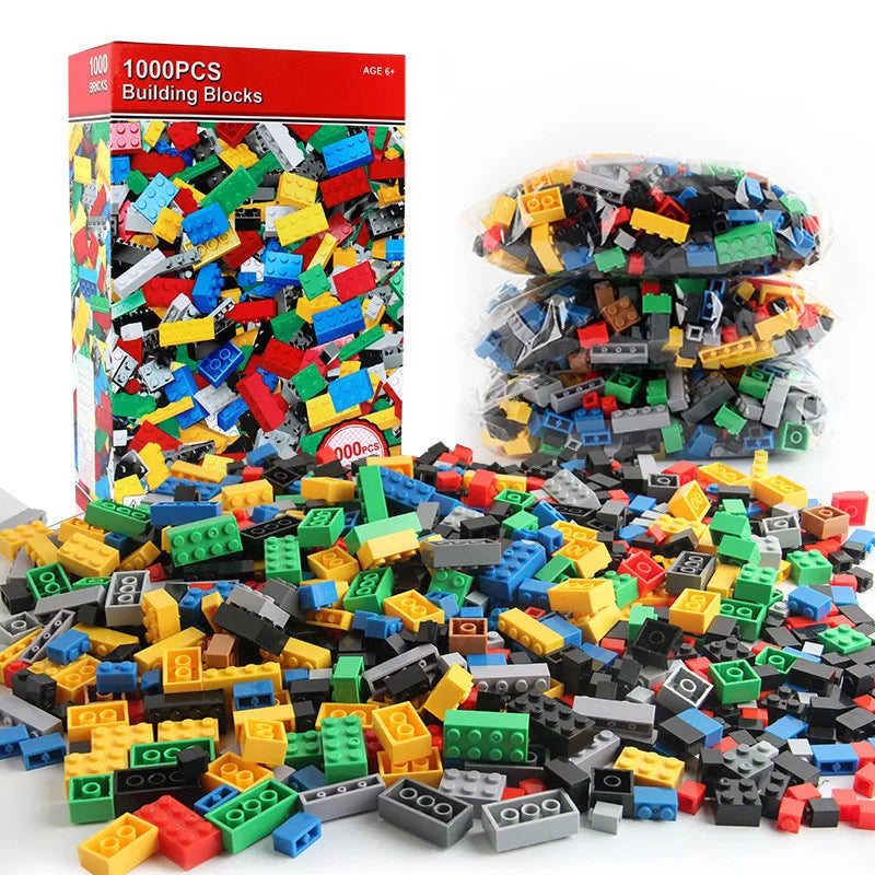 300/1000 DIY Small style building blocks bulk sets Urban Classic