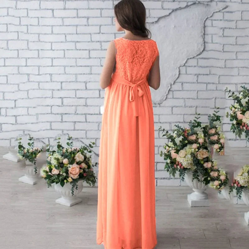 Pregnant Mother Lace Maxi Gown Dress suitable for Photography