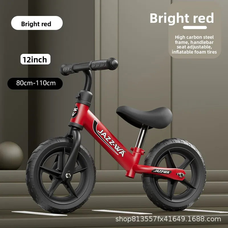 Children's balancing scooter, footless bicycle 2-wheeled scooter for 1-3-6 years old 2 Children's baby toys two-wheeled scooter.
