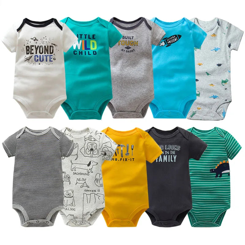3Pcs Baby Bodysuit Pack