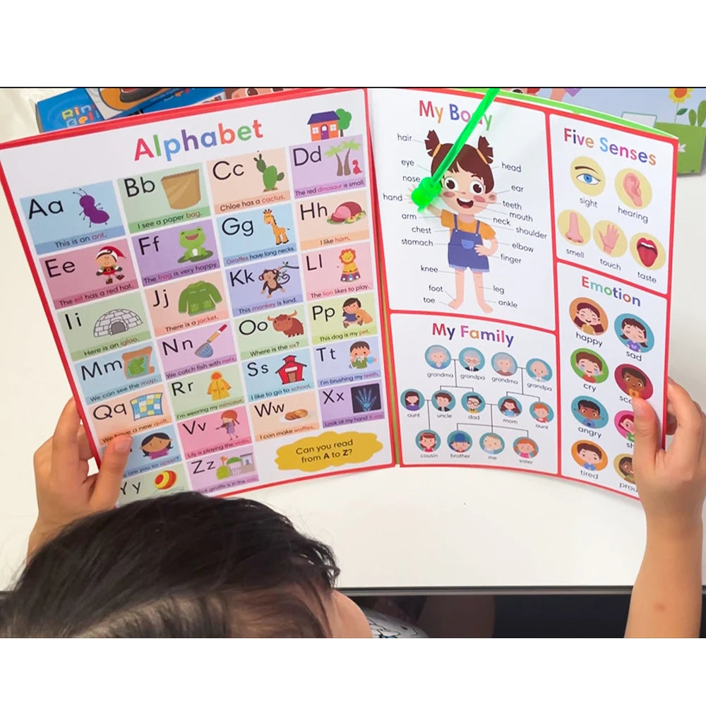 Kids English Words Learning Phonics Vocabulary Building Worksheet