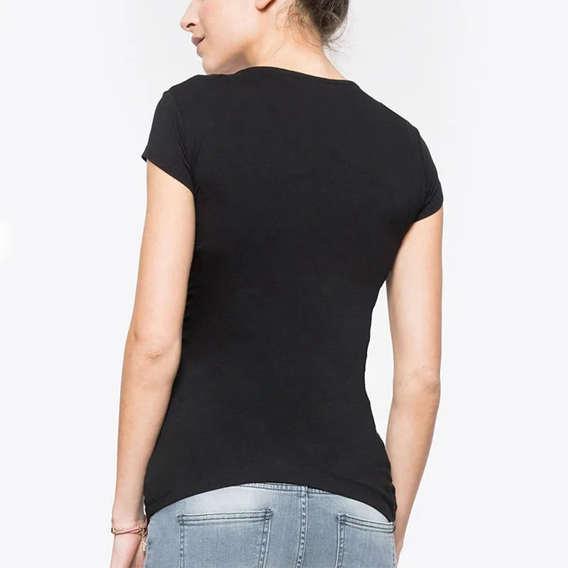 Maternity Breastfeeding V-Neck T-Shirt