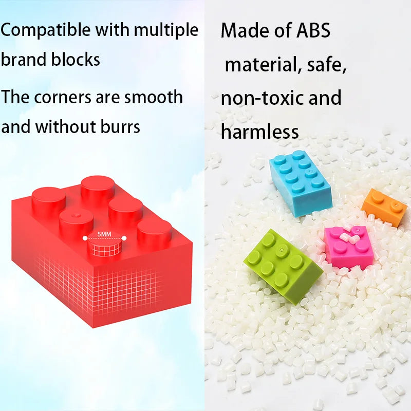 300/1000 DIY Small style building blocks bulk sets Urban Classic