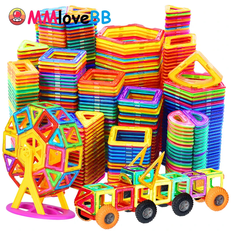 Magnetic Big Size Building Blocks for Children Designer Constructor Set