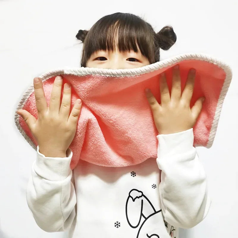Teeth Brushing Towel for 3-8 Years Kids