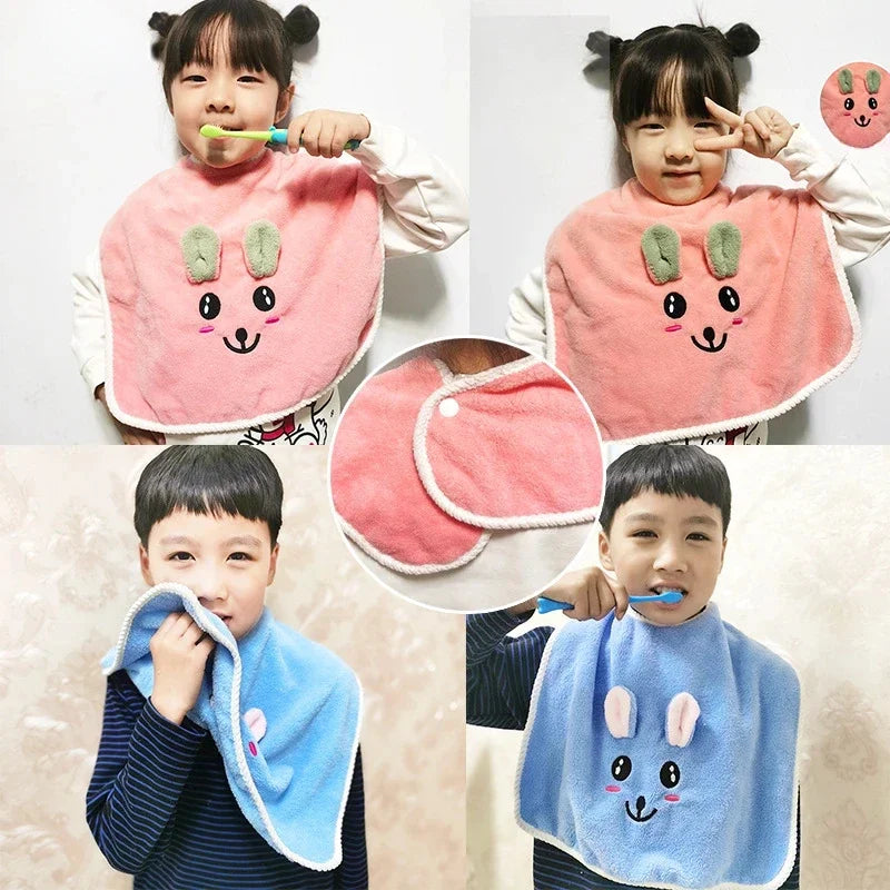 Teeth Brushing Towel for 3-8 Years Kids