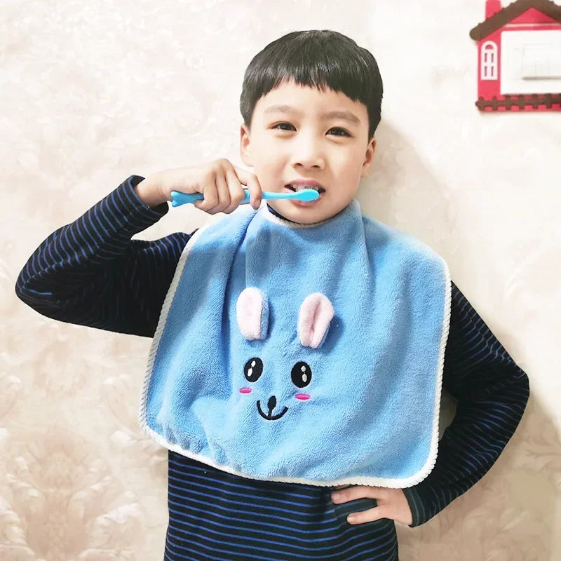 Teeth Brushing Towel for 3-8 Years Kids