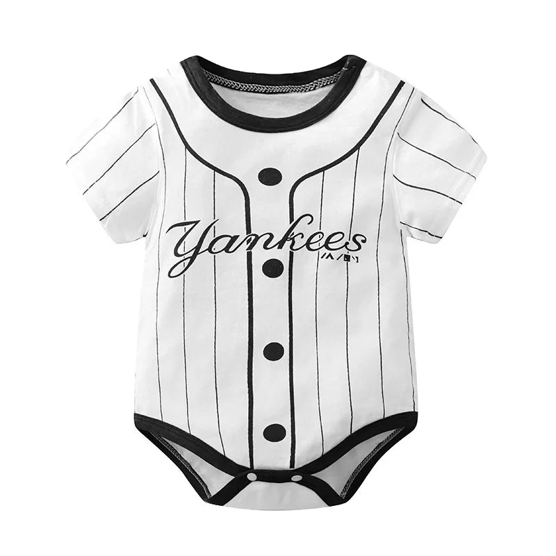 Cute Cartoon Pattern Summer Body Suits 100% Cotton
