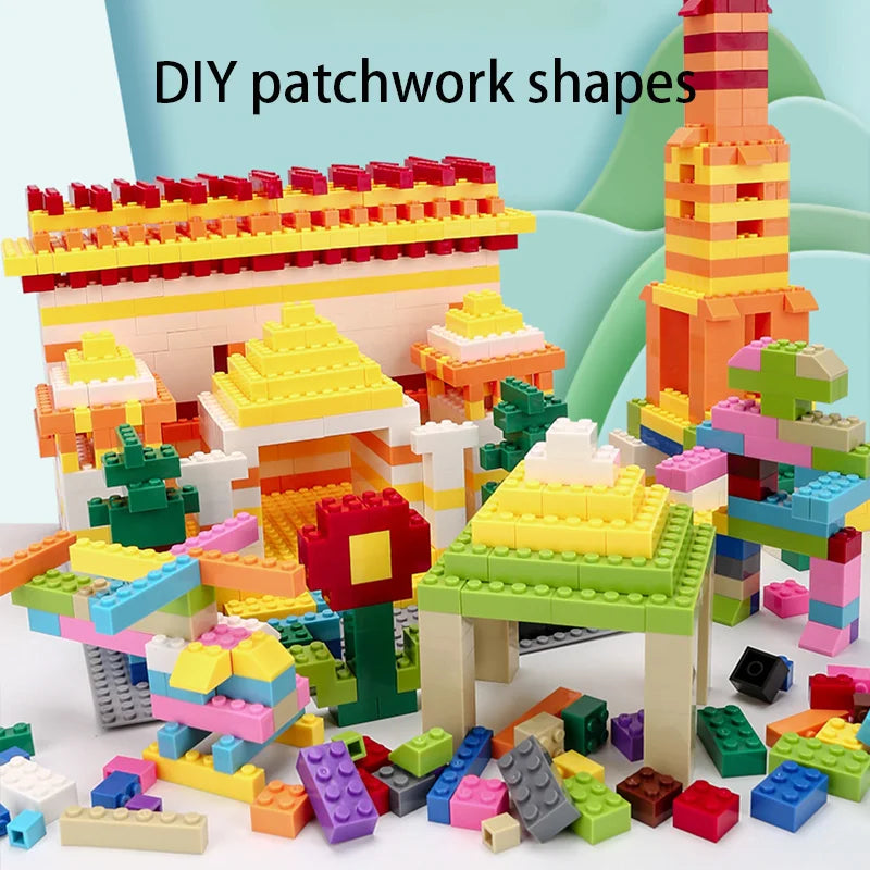 300/1000 DIY Small style building blocks bulk sets Urban Classic
