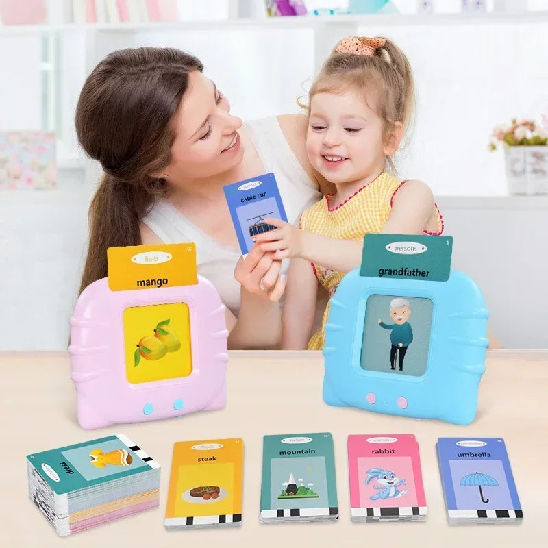 Kids Early Education Audio Electronic Flash Card Reading Machine For Toddlers