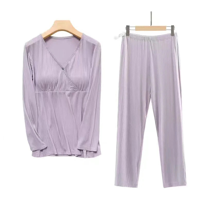 Maternity Lightweight Nursing Sleepwear