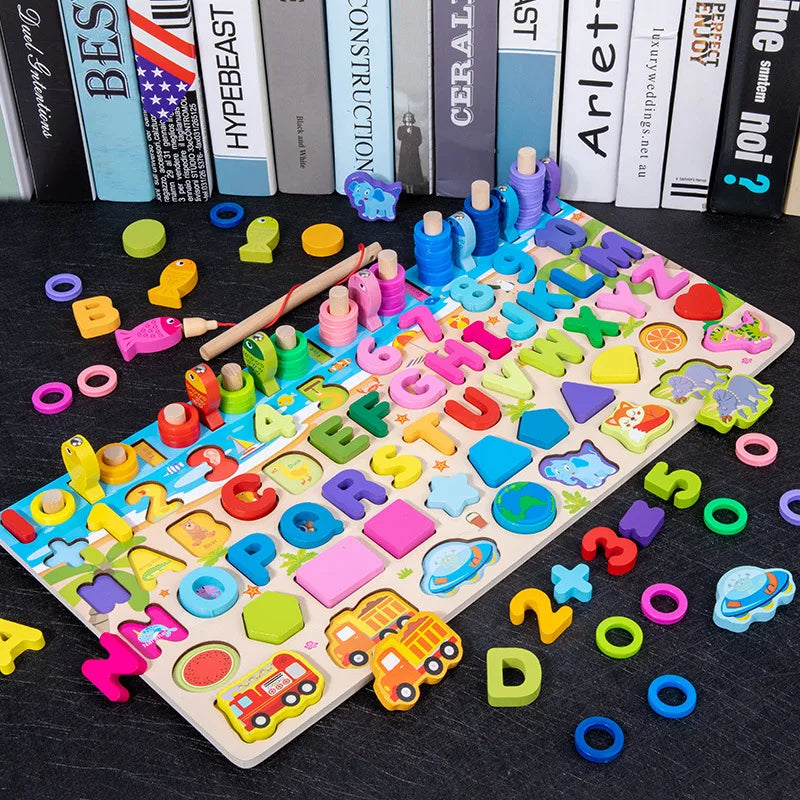 Kids Educational Wooden Busy Board Toys