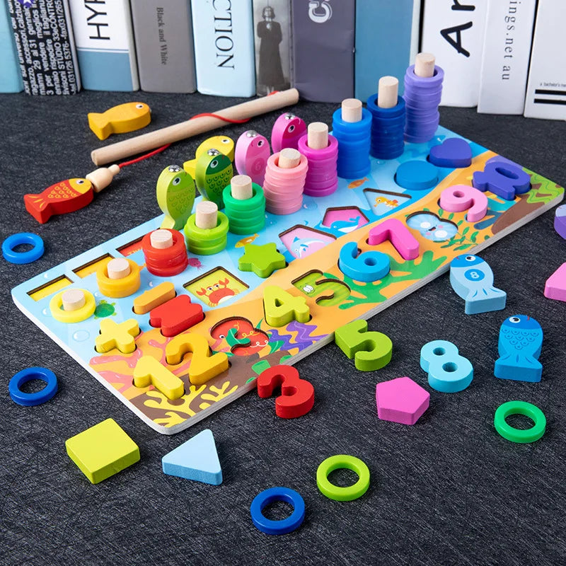 Kids Educational Wooden Busy Board Toys