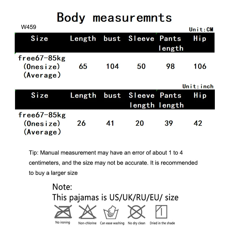 Long-Sleeved Nursing Pajamas with Chest Pads