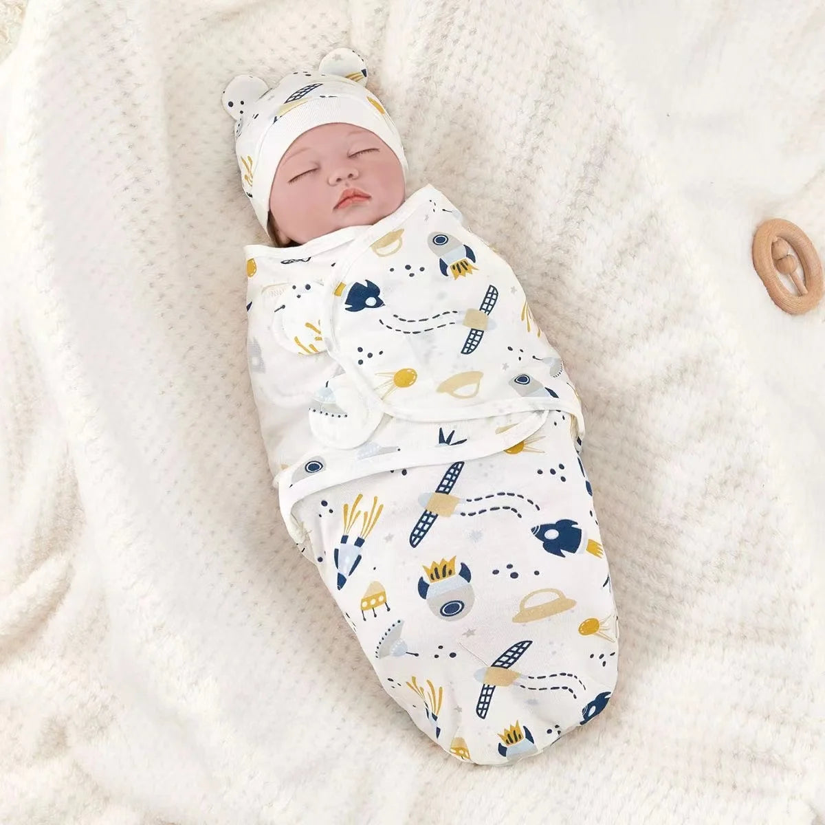 ﻿High Elasticity Baby Surrender Anti-Shock Newborn Kick Resistant Swaddle