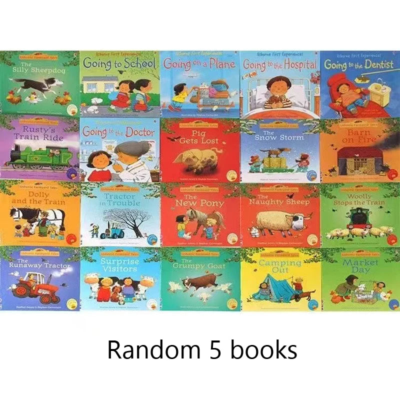 20 Books/set  Kids Picture Story Books for Children Baby