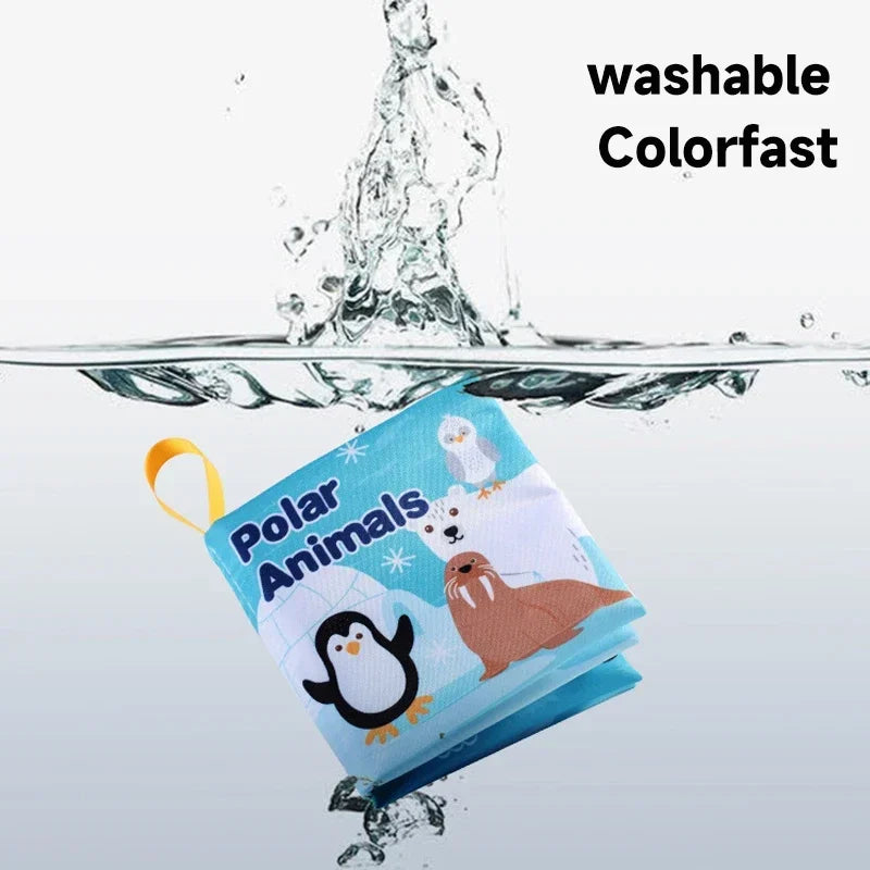 Children Early Educational Toys Rustle Sound Soft Cloth Books