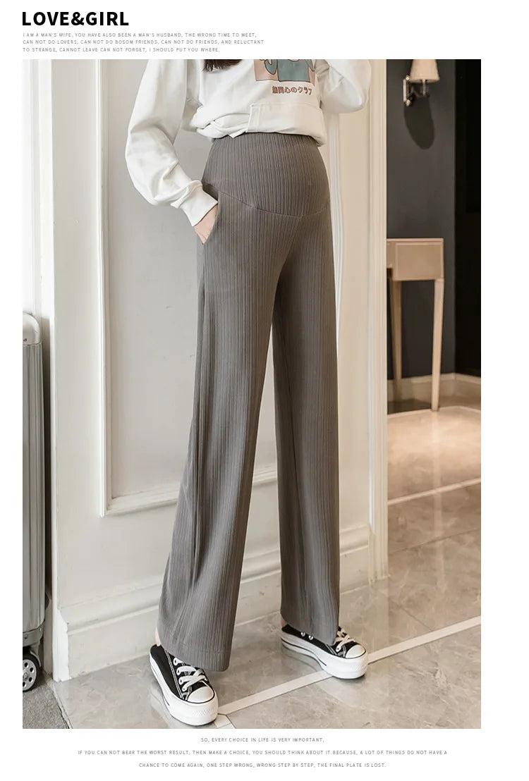 Maternity Thickened Loose Casual Pants