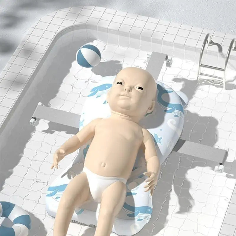 Baby Safety Portable Anti-Slip Baby Bathtub Supportive Mat Cushion