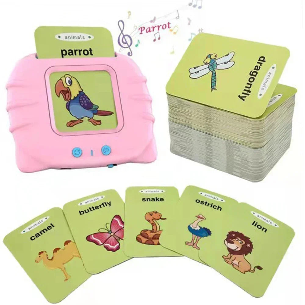 Kids Early Education Audio Electronic Flash Card Reading Machine For Toddlers
