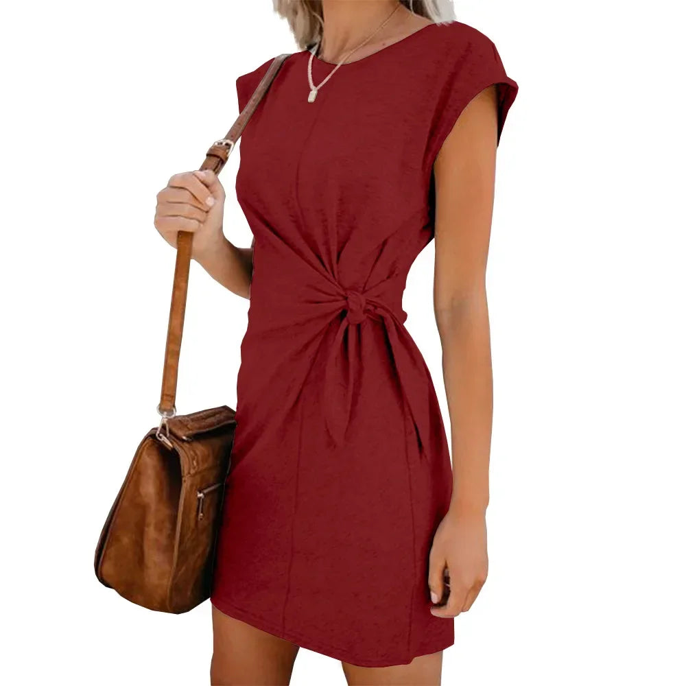 Summer Premama Breastfeeding Short Sleeve Dress