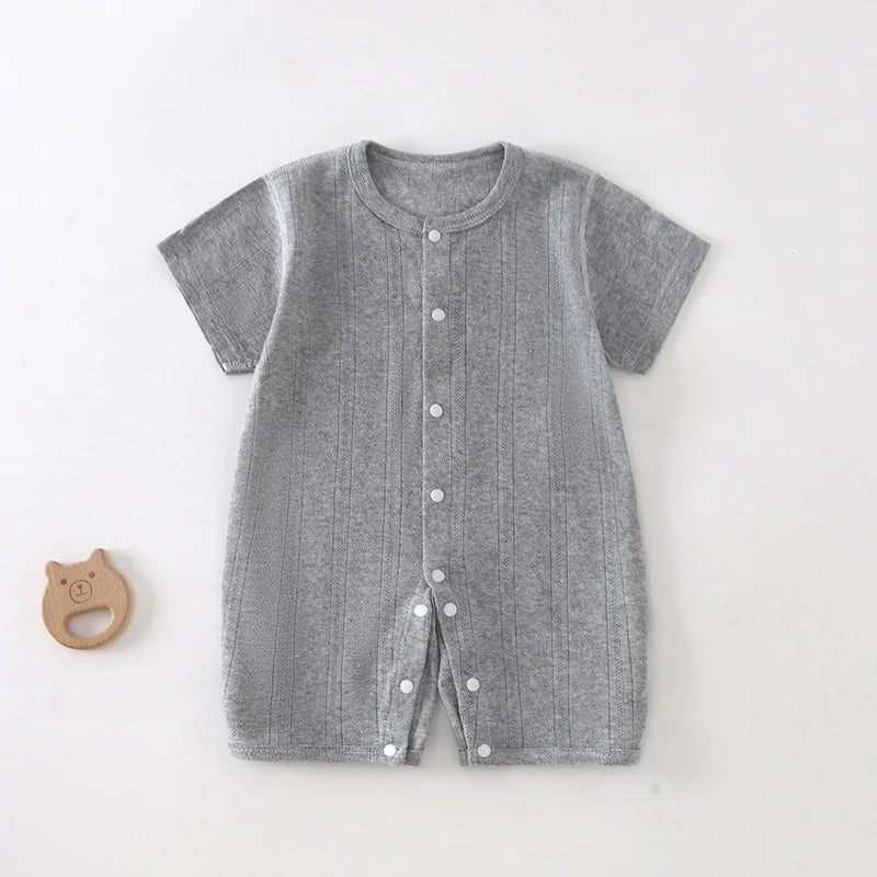 Baby Short Sleeved Breathable Jumpsuit