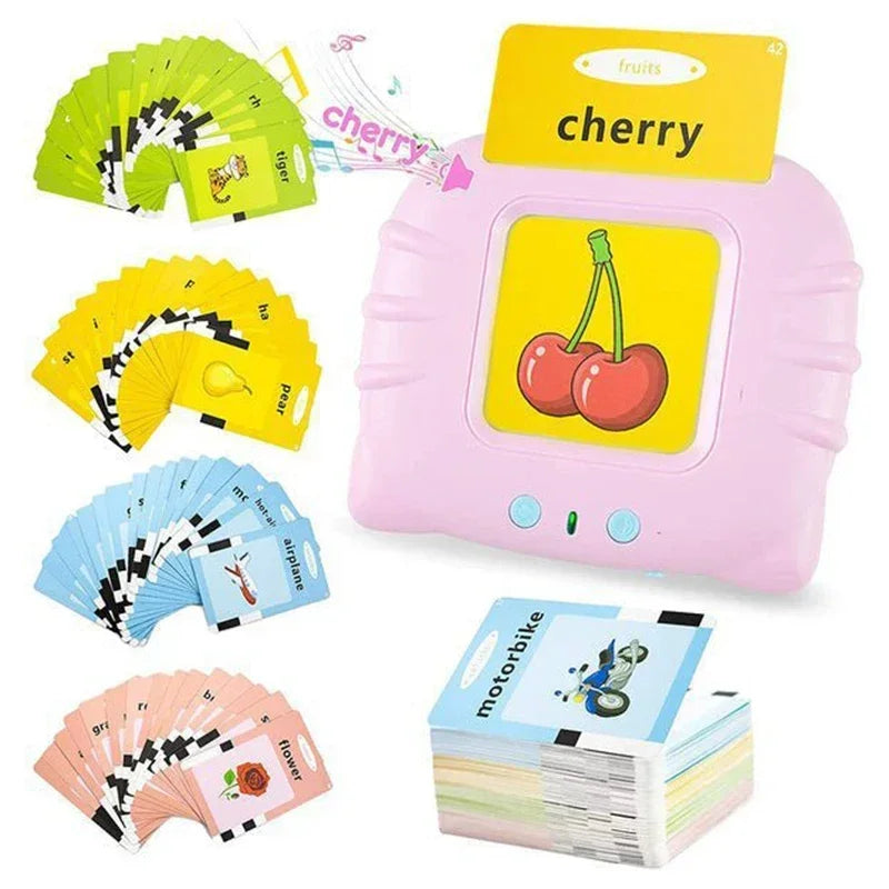 Kids Early Education Audio Electronic Flash Card Reading Machine For Toddlers