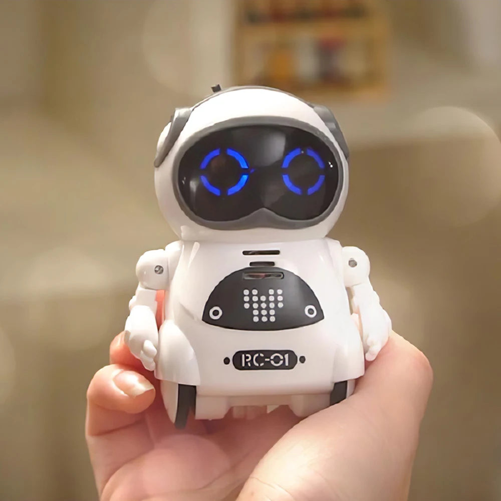 Children's Robot Mini Smart Robot Toy can Talk Interactive Dialogue Voice Recognition Recording Singing and Dancing Storytelling