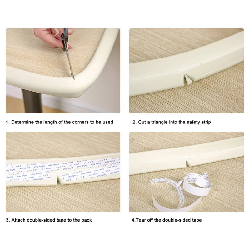 Baby Safety Table Corner Protector Tape 2m Set