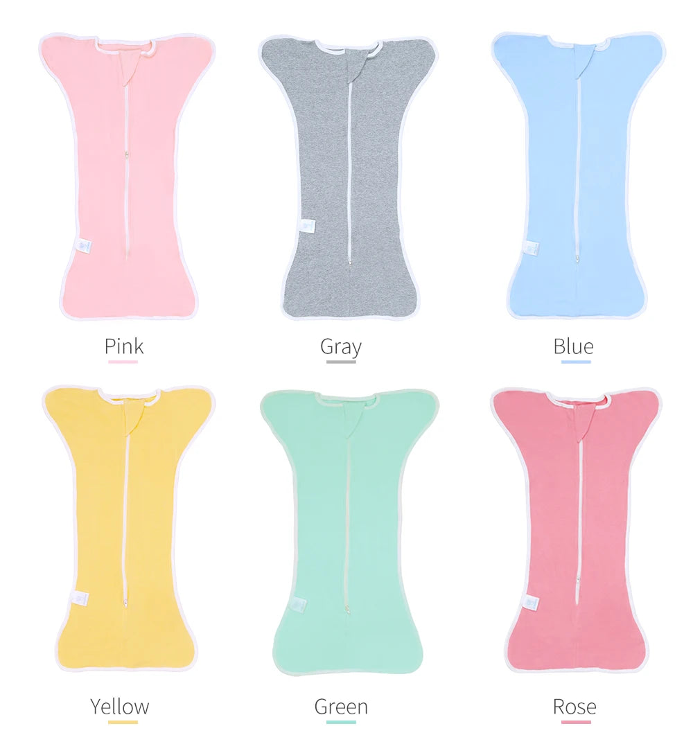 New Cotton Baby Anti-startle Swaddling Sleeping Bag