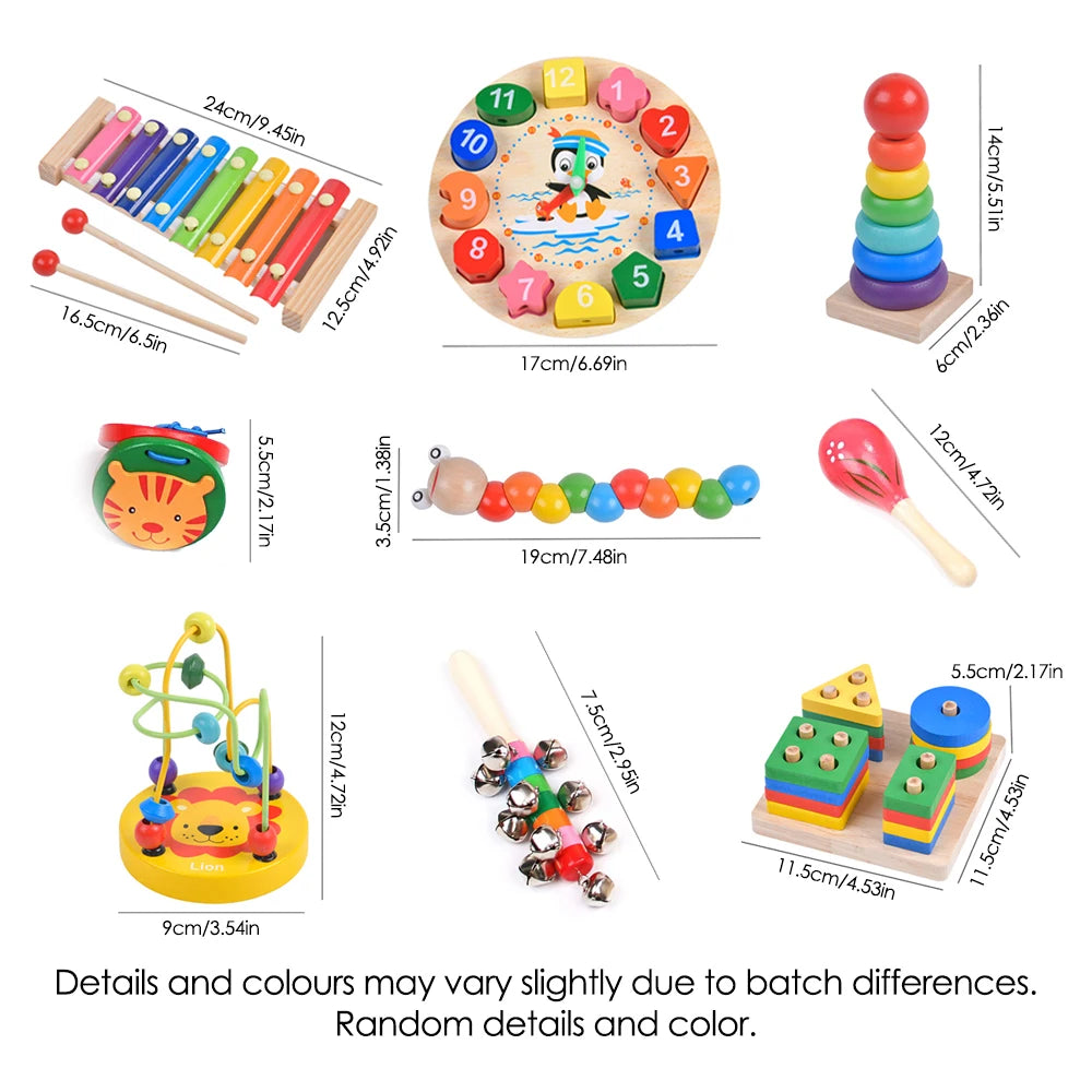 Early Education Wooden Toys for Boy & Girl