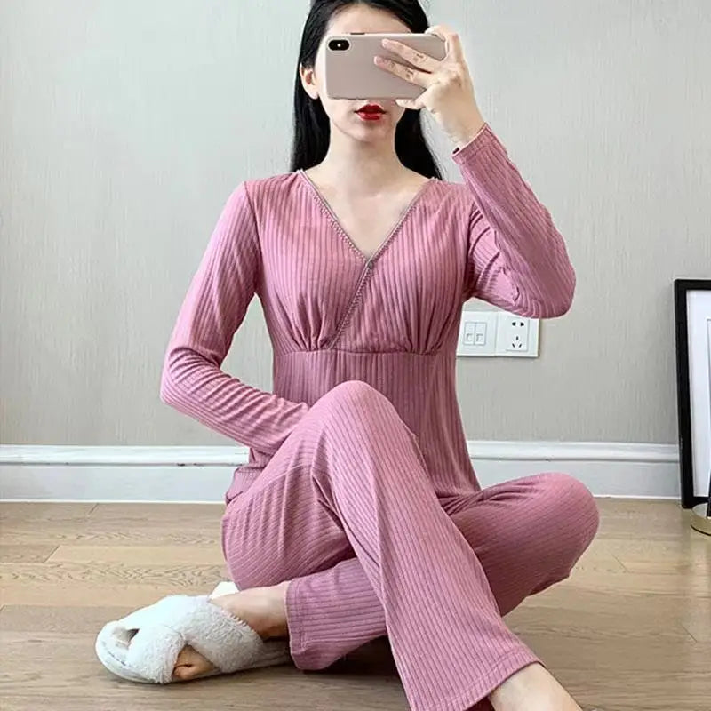 Maternity Lightweight Nursing Sleepwear