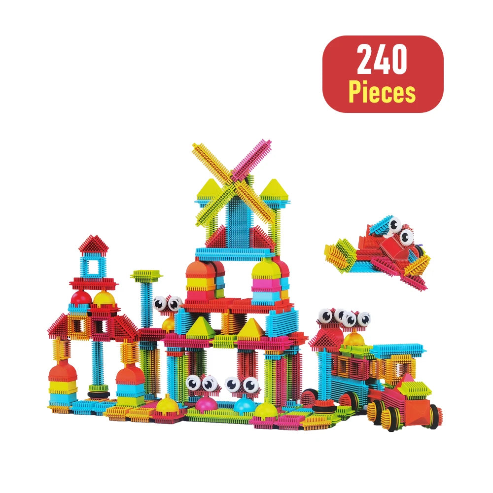 DIY Children's Modeling Bricks for Toddler Interactive Parent-Child Assembly
