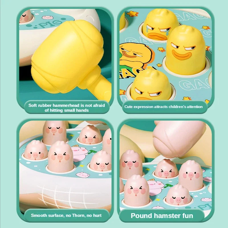 Cartoon Whac-A-Mole Baby Toddler Game