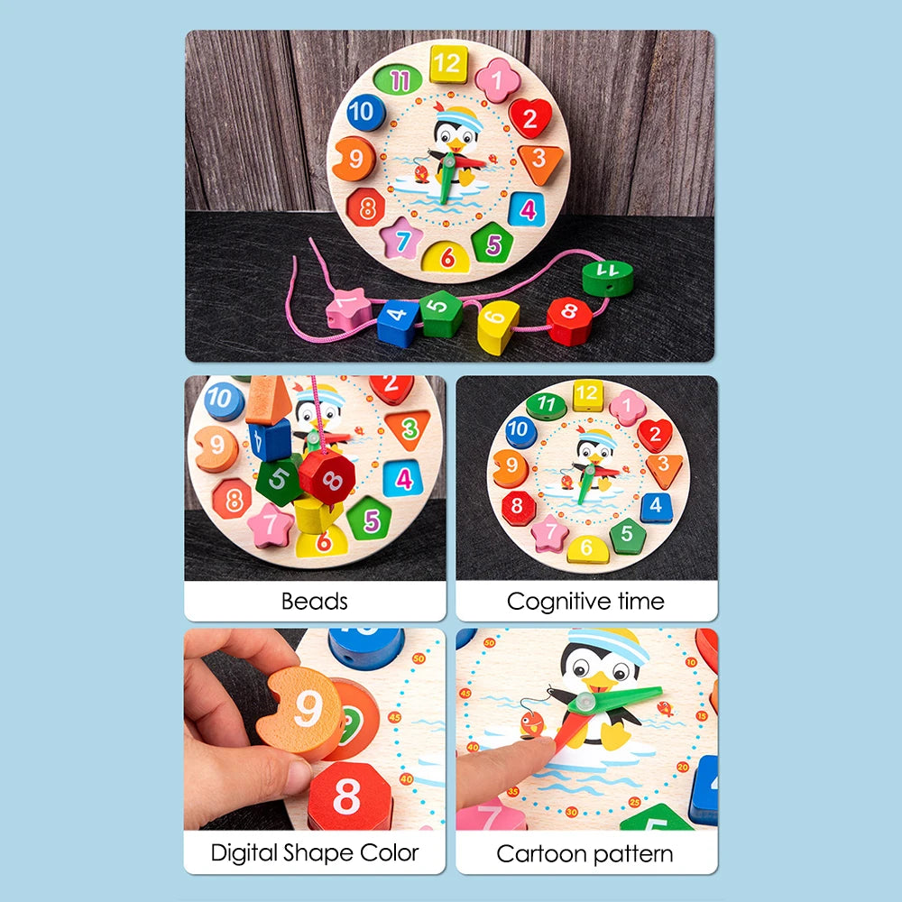 Early Education Wooden Toys for Boy & Girl
